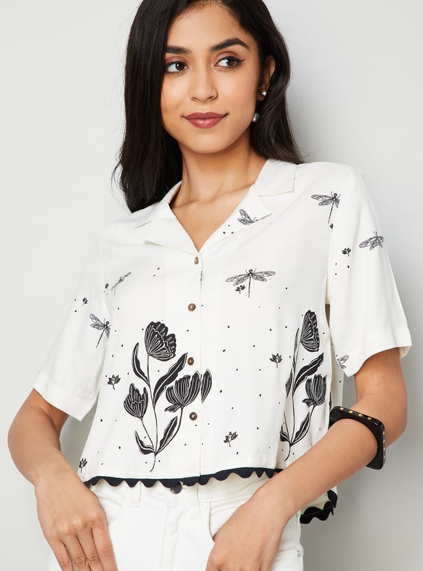 COLOUR ME Floral Print Shirt