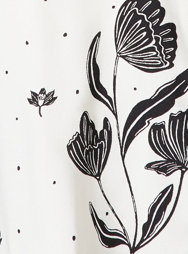 COLOUR ME Floral Print Shirt