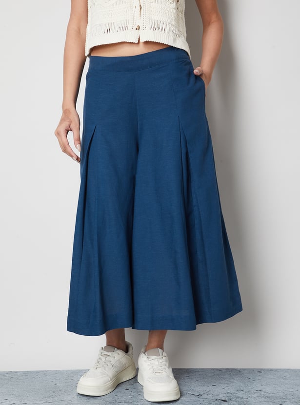 COLOUR ME Solid Palazzos