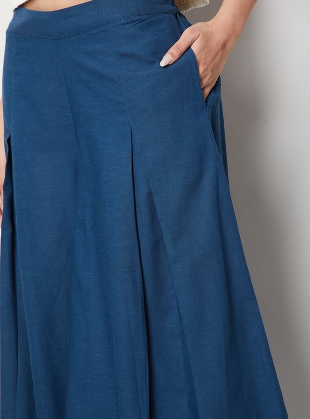 COLOUR ME Solid Palazzos