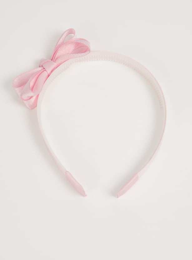 FAME FOREVER Girls Bow Detail Headband