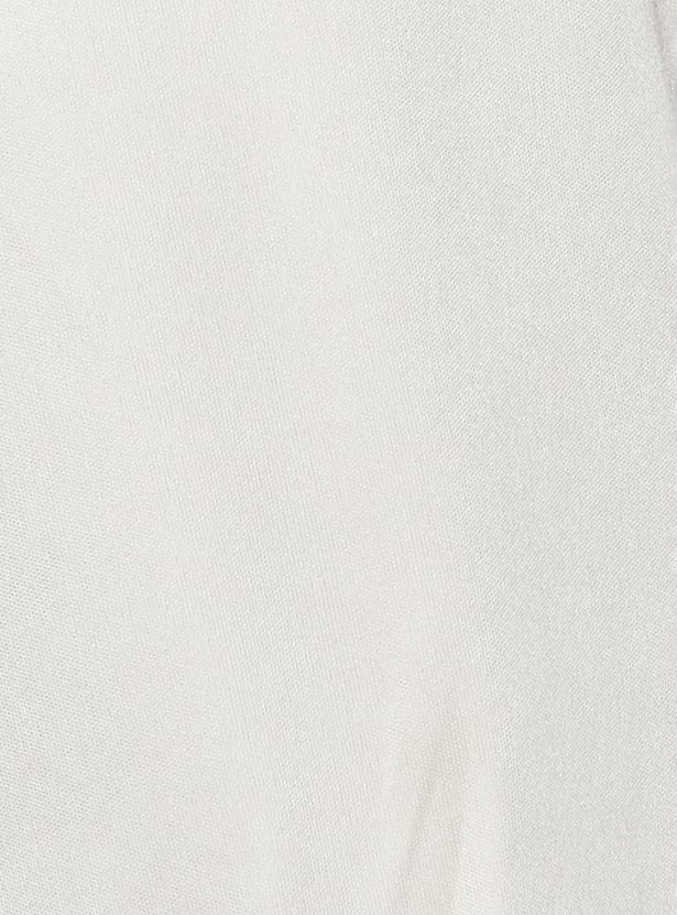 GINGER Printed Asymmetric Hem Dress