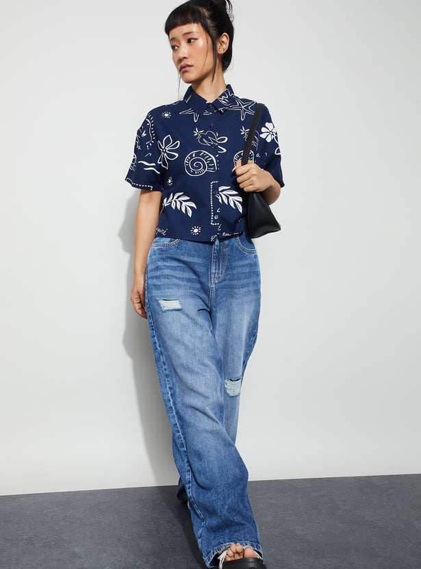 GINGER Printed Shirt