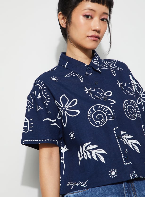 GINGER Printed Shirt