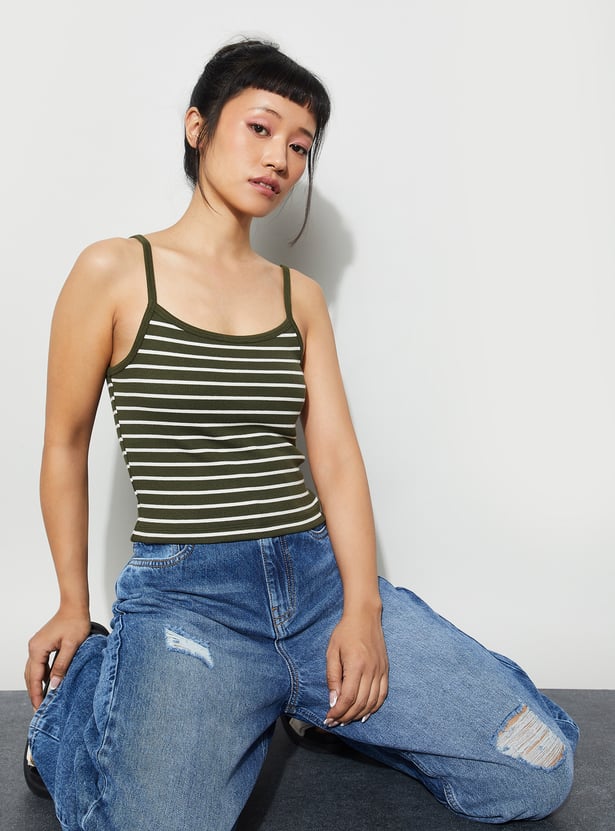 GINGER Striped Top