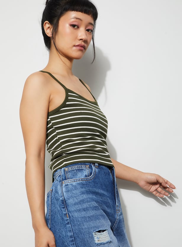 GINGER Striped Top