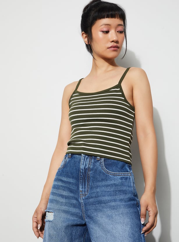 GINGER Striped Top