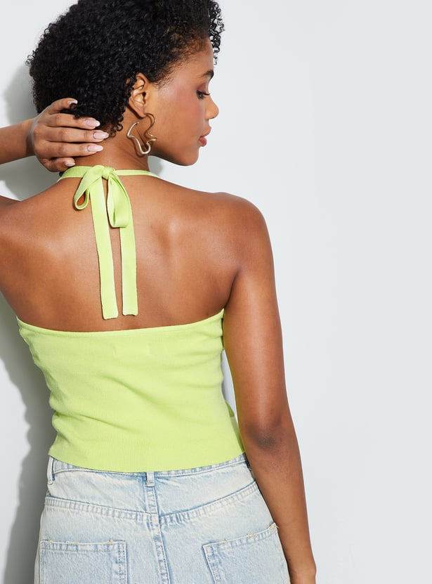 GINGER Solid Crop Top