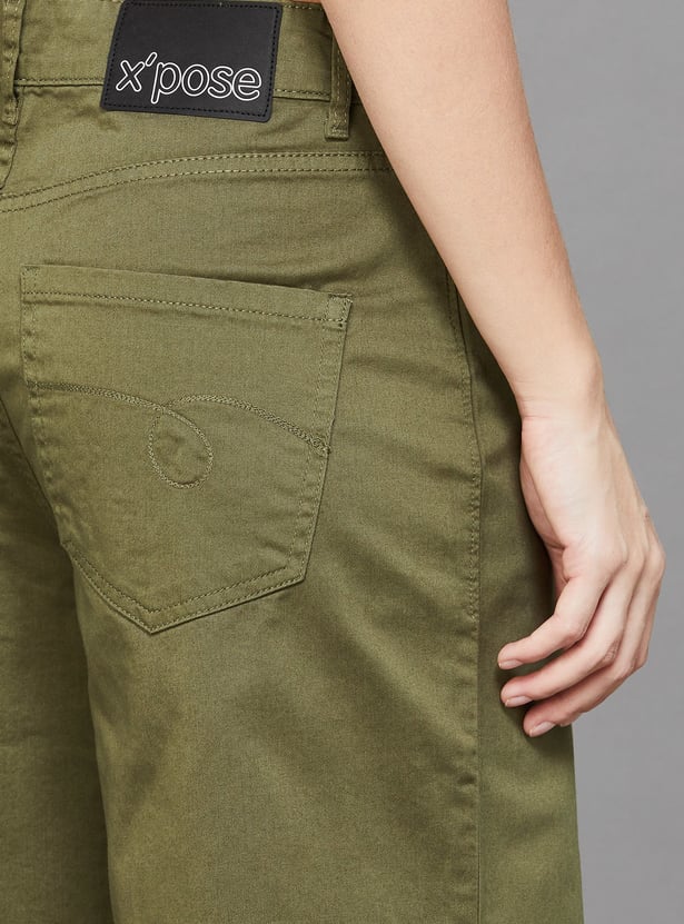 XPOSE High-Rise Wide-Leg Trousers
