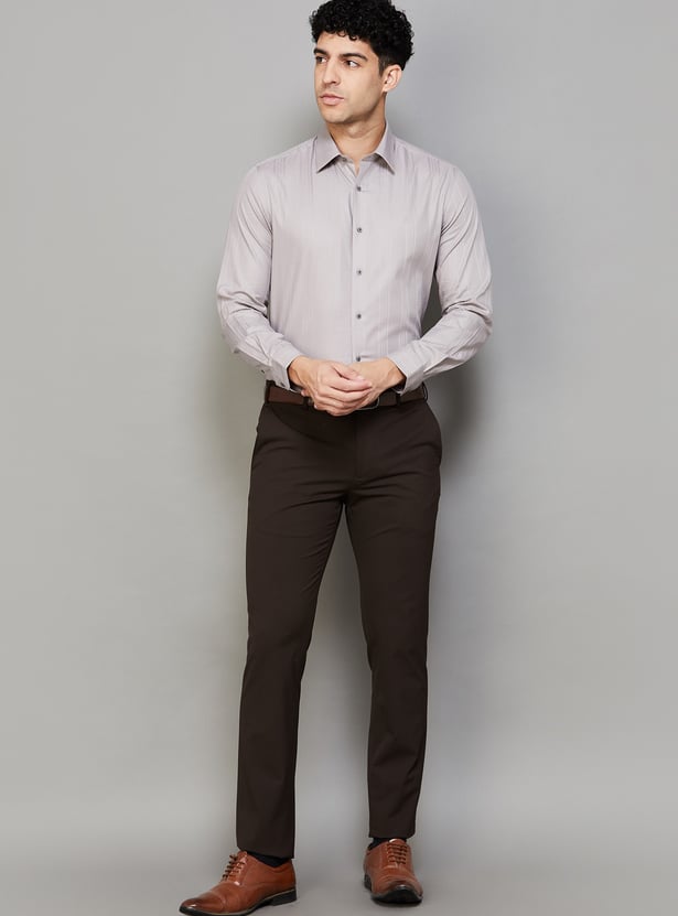 ARROW Striped Slim Fit Formal Shirt