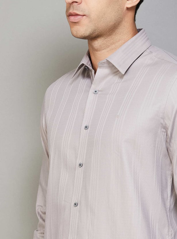 ARROW Striped Slim Fit Formal Shirt
