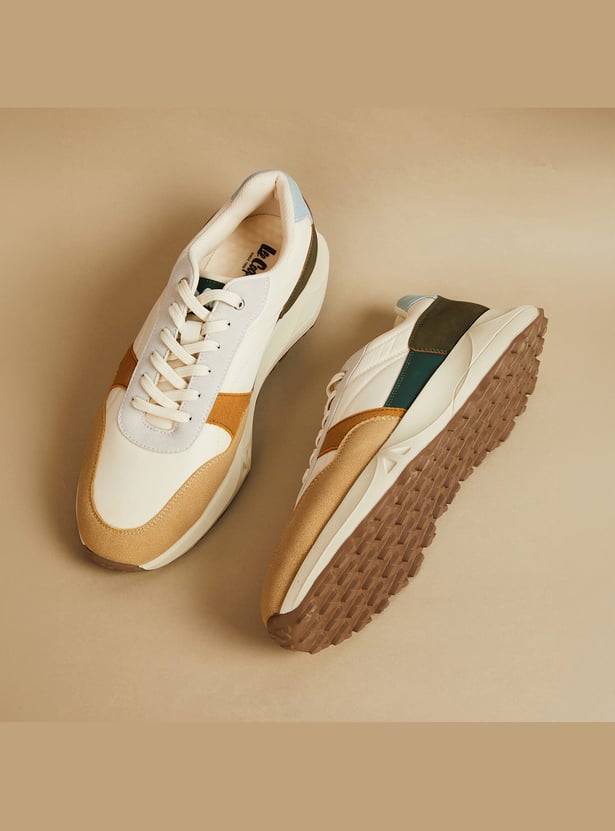 LEE COOPER Colourblock Lace-Ups Shoes