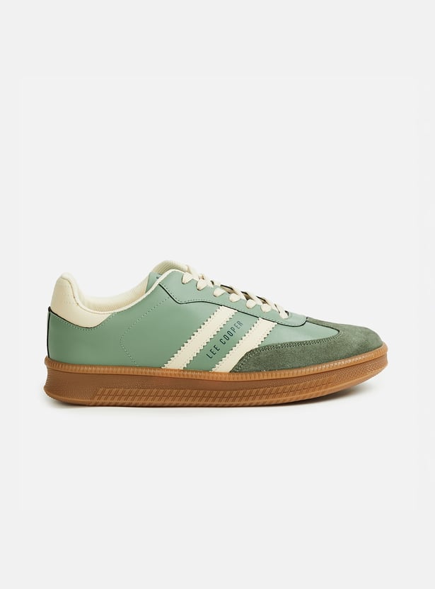 LEE COOPER Solid Lace-Up Shoes
