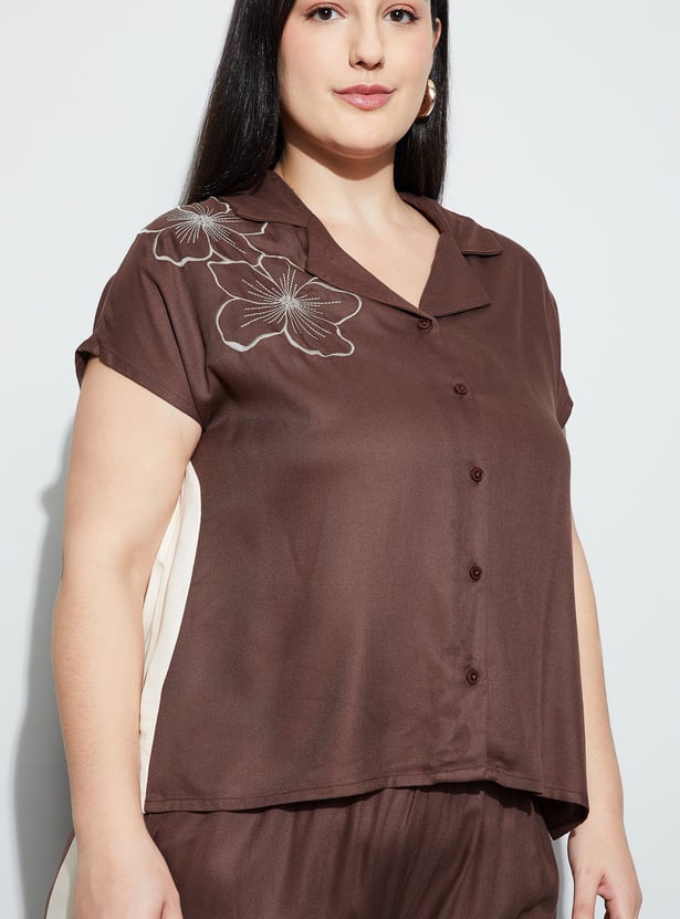 NEXUS Embroidered Shirt