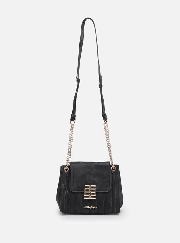 ALLEN SOLLY Solid Sling Bag