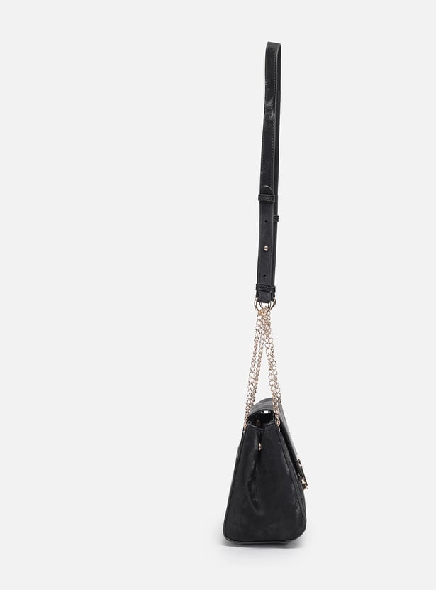 ALLEN SOLLY Solid Sling Bag