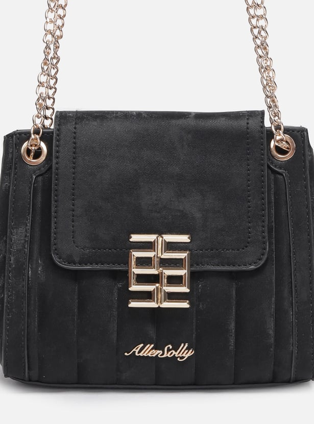 ALLEN SOLLY Solid Sling Bag