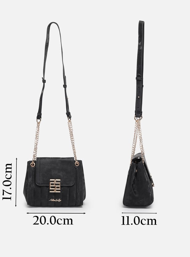 ALLEN SOLLY Solid Sling Bag