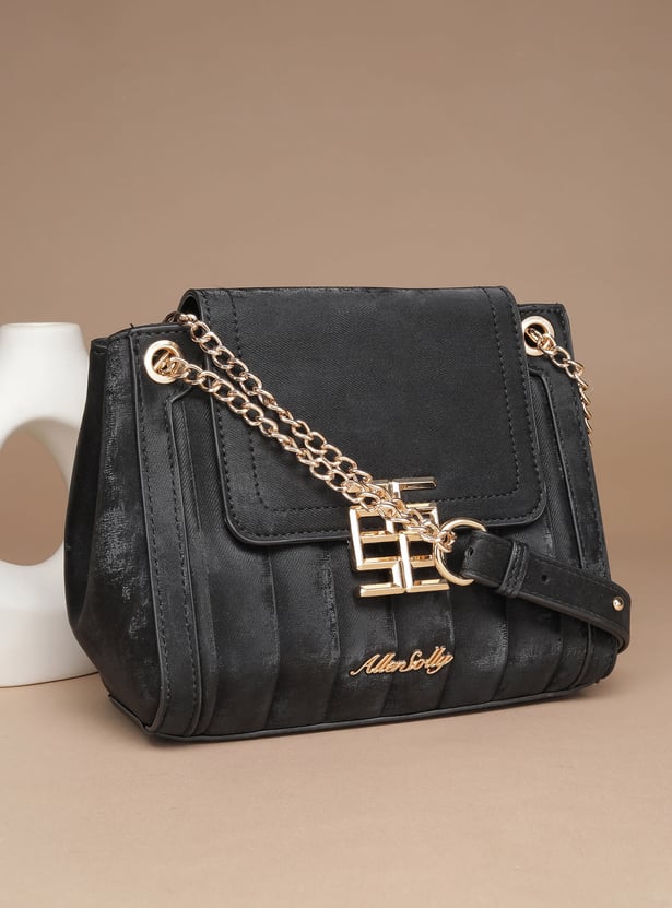 ALLEN SOLLY Solid Sling Bag