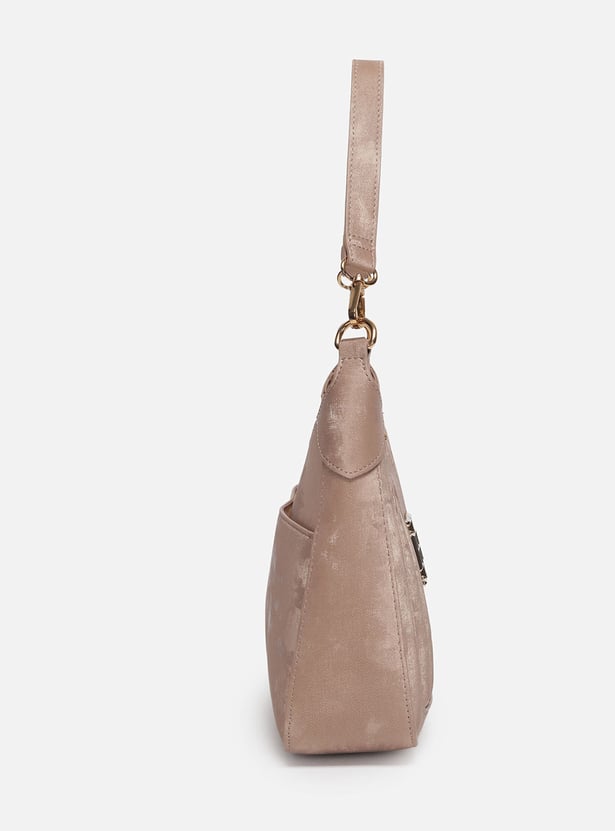 ALLEN SOLLY Quilted Shoulder Bag