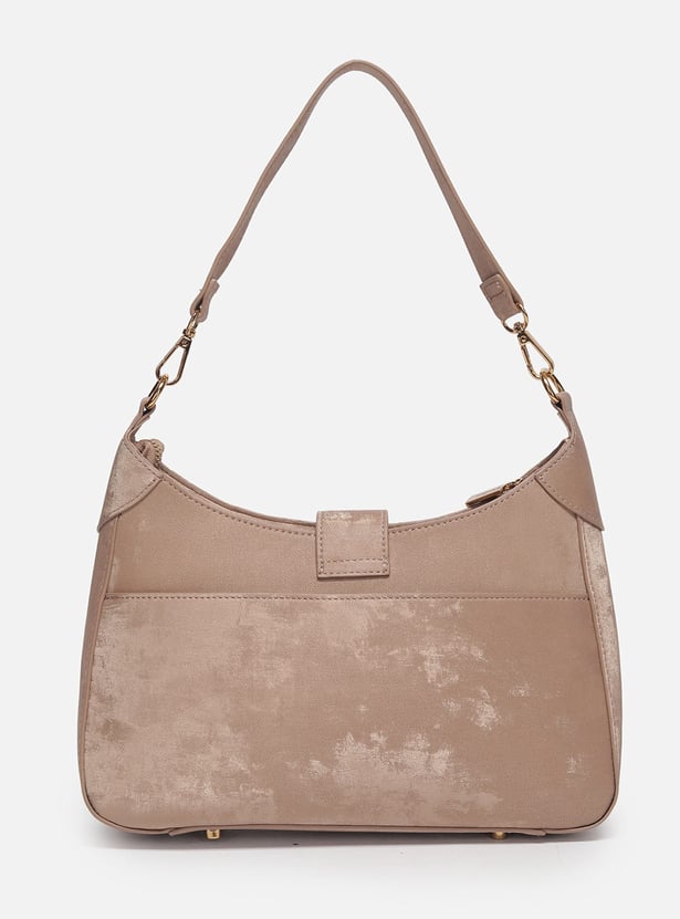 ALLEN SOLLY Quilted Shoulder Bag