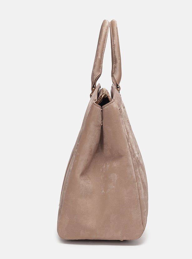 ALLEN SOLLY Quilted Laptop Bag