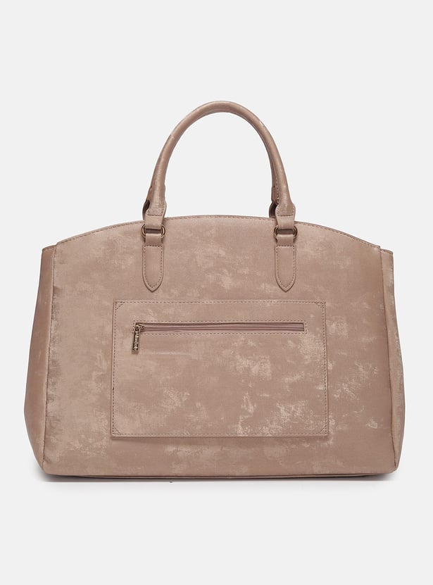 ALLEN SOLLY Quilted Laptop Bag