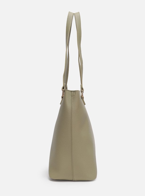 ALLEN SOLLY Solid Laptop Bag
