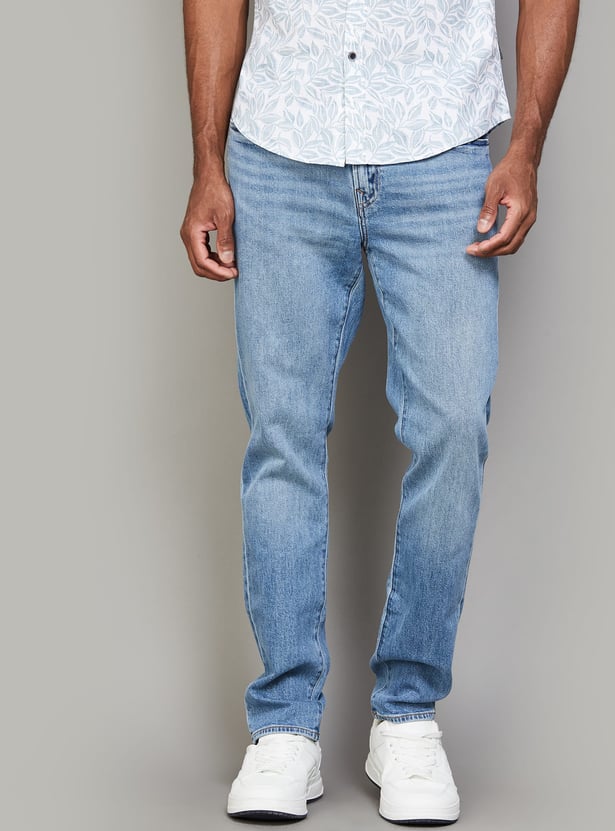 AMERICAN EAGLE Washed Skinny Fit Jeans