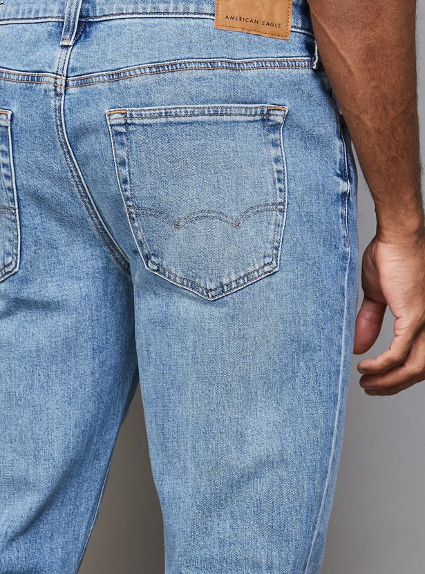 AMERICAN EAGLE Washed Skinny Fit Jeans
