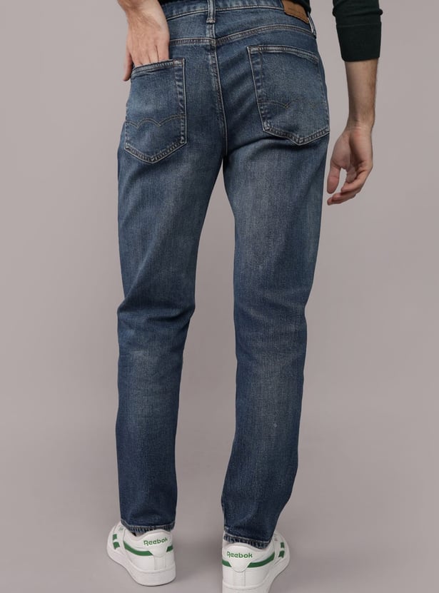 AMERICAN EAGLE AirFlex+ Whiskered Slim Straight Jeans