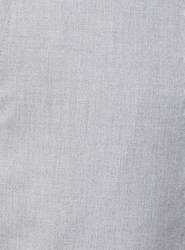 CELIO Solid Regular Fit Trousers