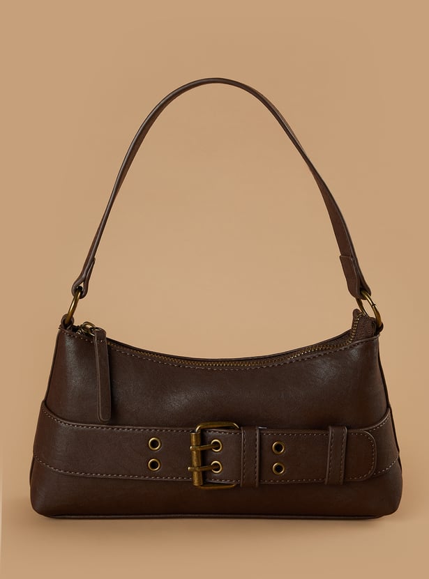GINGER Buckle Shoulder Bag