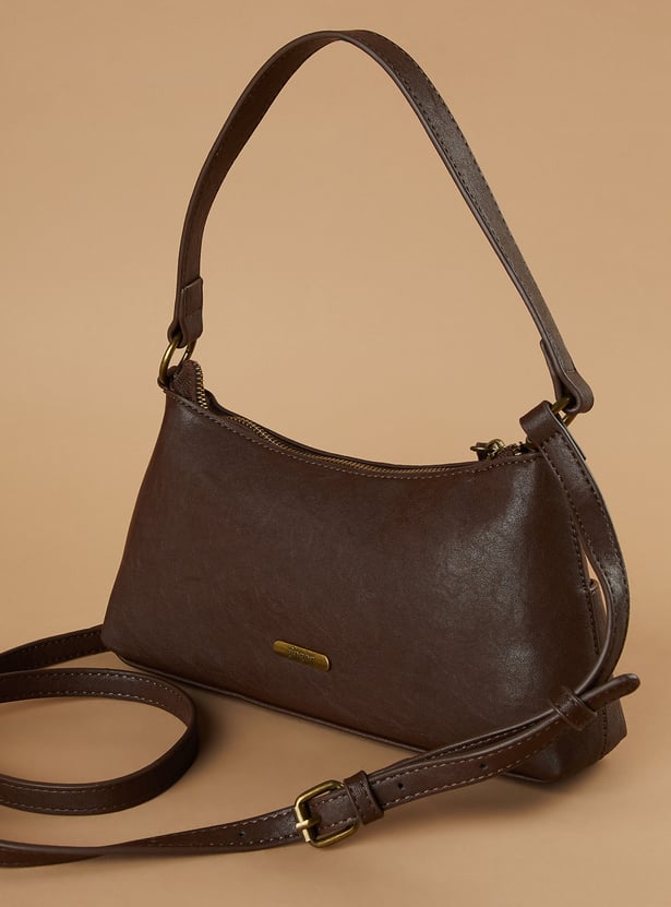 GINGER Buckle Shoulder Bag
