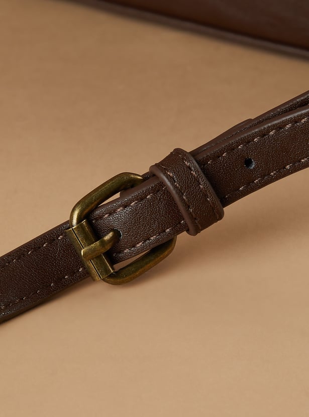 GINGER Buckle Shoulder Bag