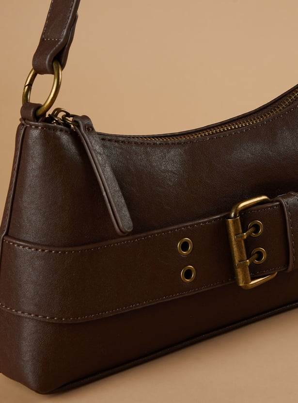 GINGER Buckle Shoulder Bag