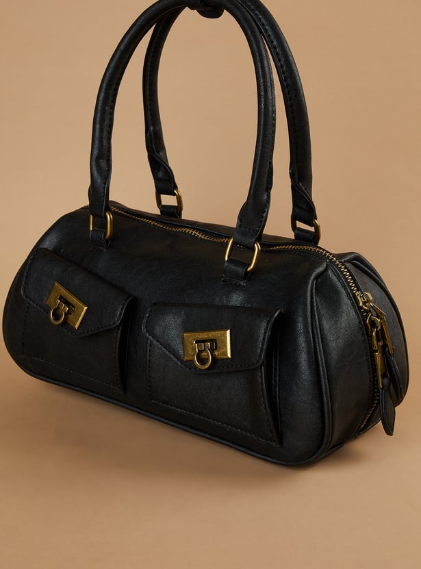 GINGER Textured Handheld Bag