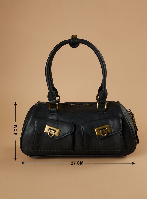 GINGER Textured Handheld Bag