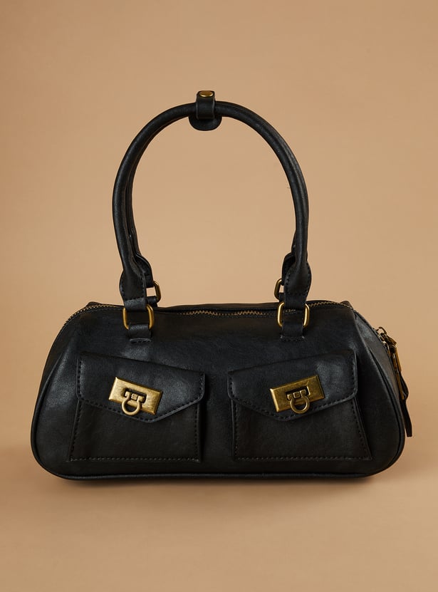 GINGER Textured Handheld Bag