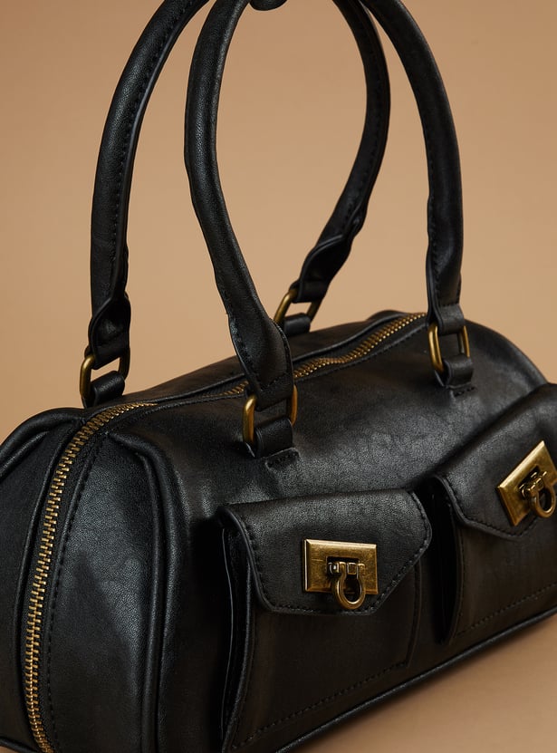 GINGER Textured Handheld Bag
