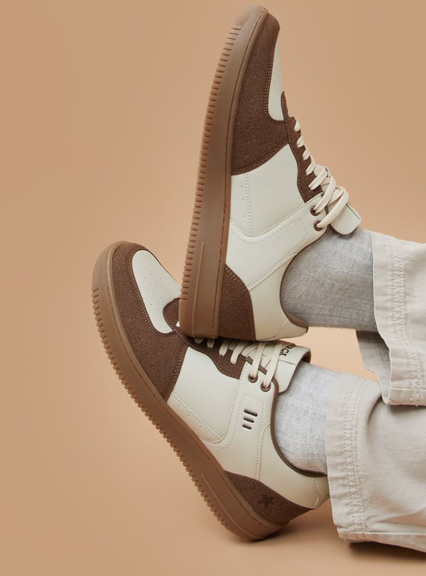 FORCA Colourblocked Overlay Sneakers
