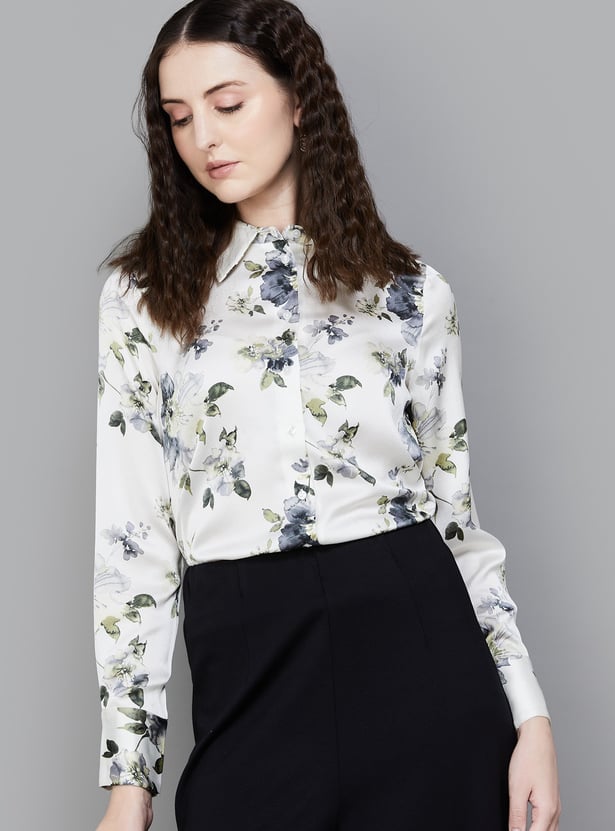 VERO MODA Floral Printed Shirt