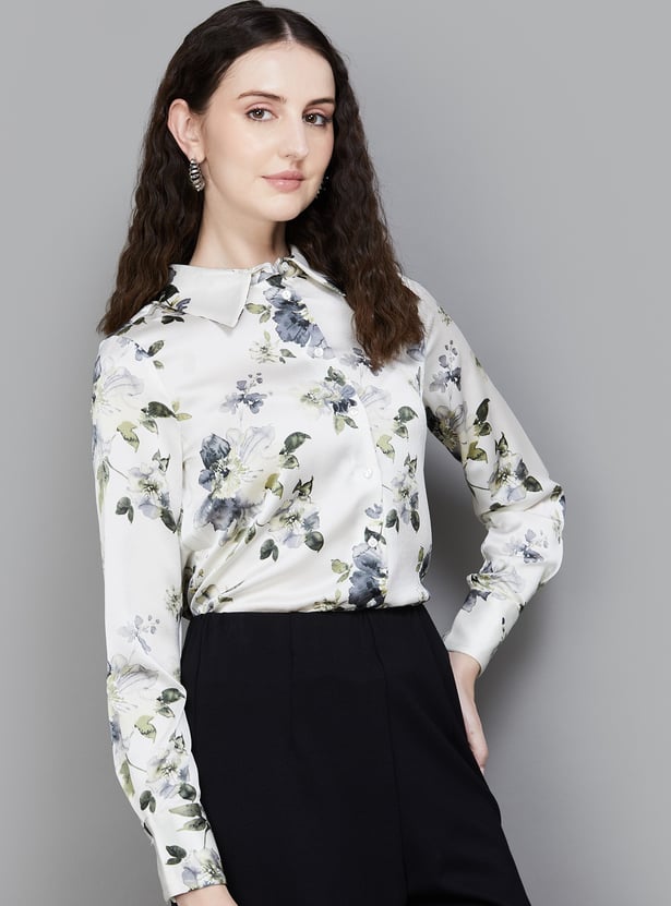 VERO MODA Floral Printed Shirt
