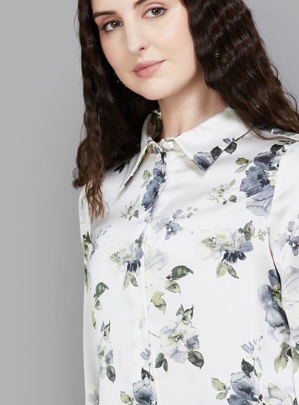 VERO MODA Floral Printed Shirt