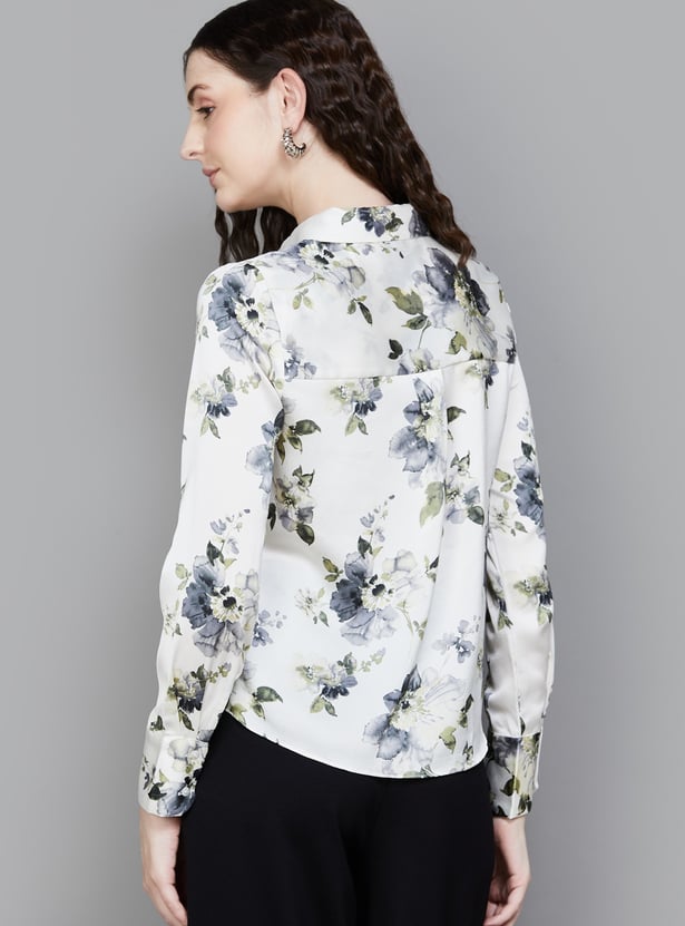 VERO MODA Floral Printed Shirt