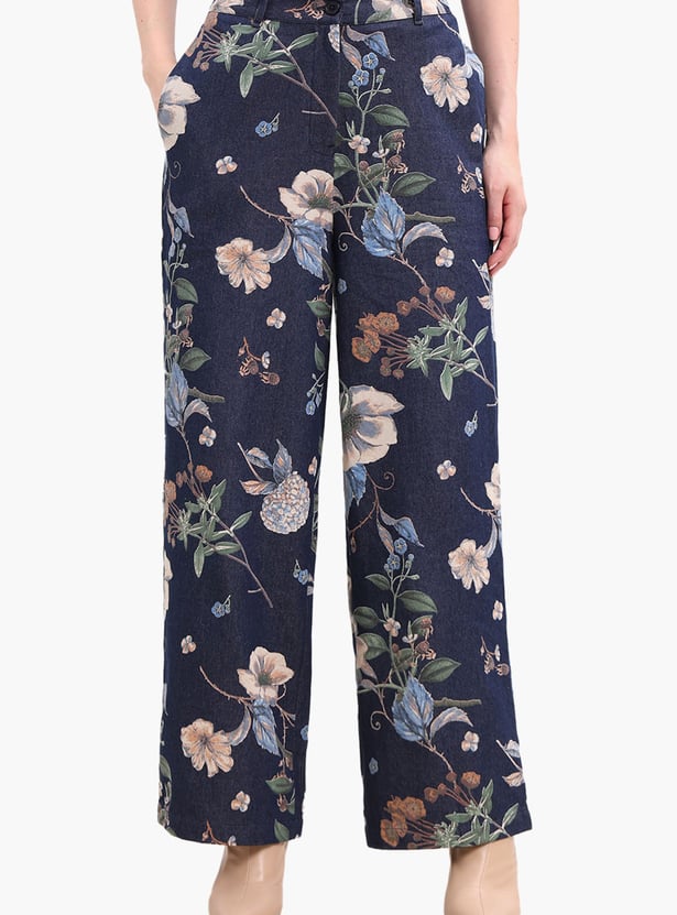 VERO MODA Printed Trousers