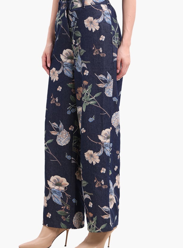 VERO MODA Printed Trousers