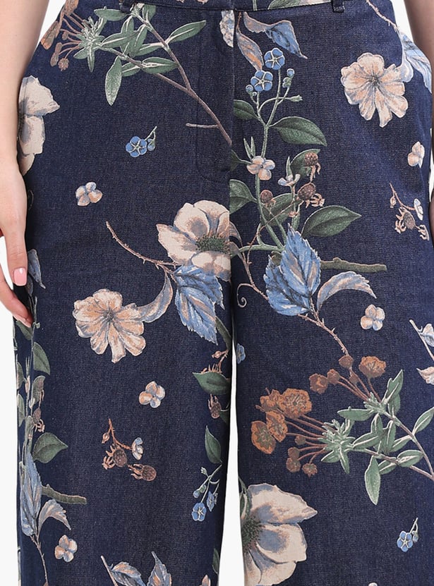 VERO MODA Printed Trousers
