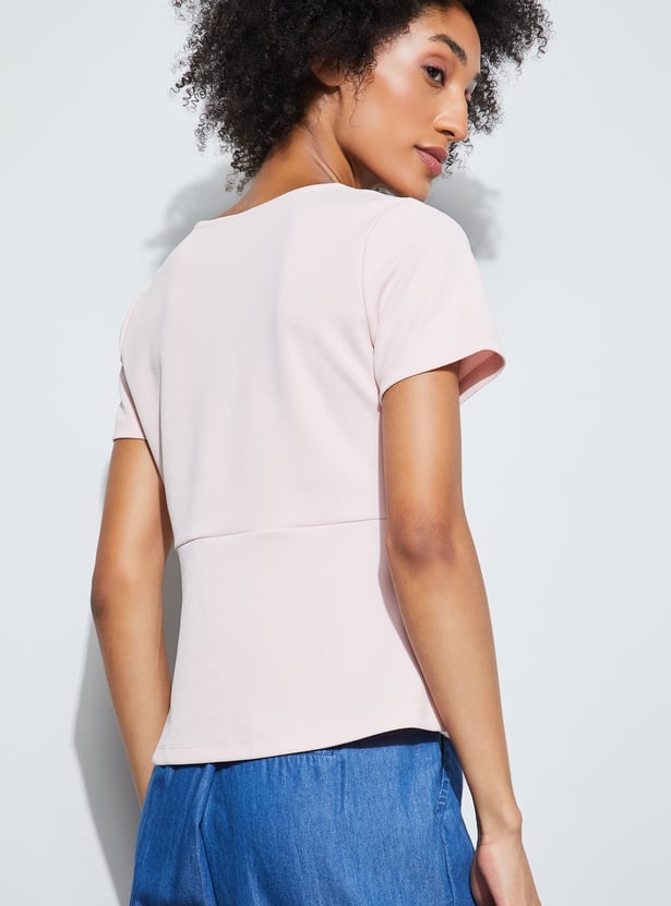 CODE CLASSIC Buckle Detail Top