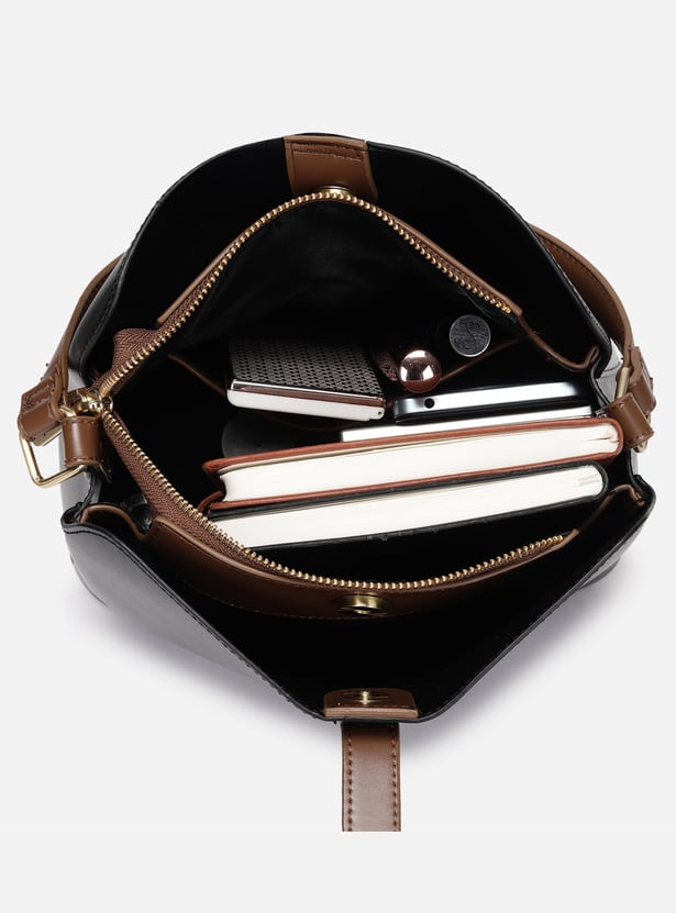 VAN HEUSEN Solid Handheld Bag
